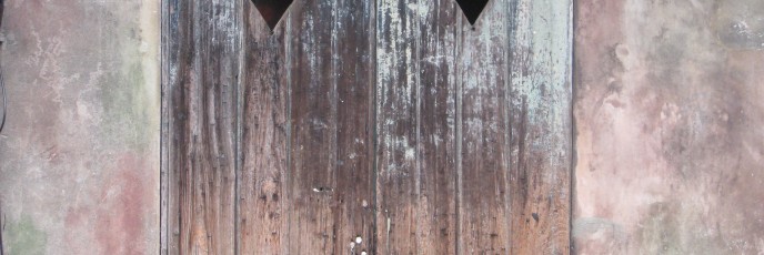 Wooden Doors of Irish Church